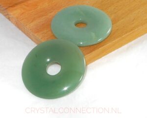 Aventurijn donut 4 cm.