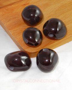 Granaat trommelsteen groot