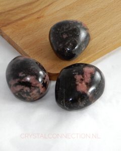 Rhodoniet trommelsteen extra groot