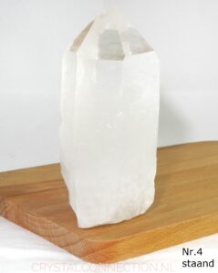 Bergkristal punt staand